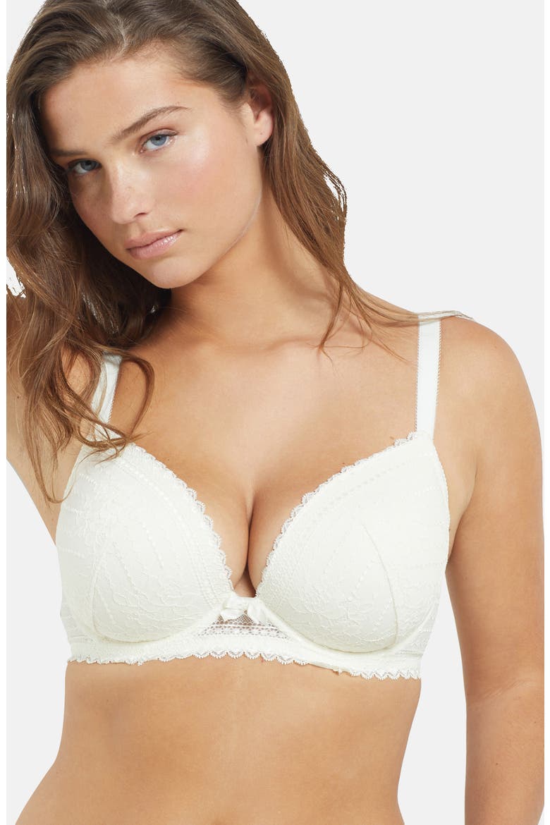 Panama Underwire Contour Bra, Alternate, color, ECRU