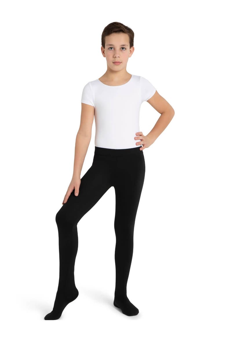 Footed Tights - Boys, Alternate, color, black
