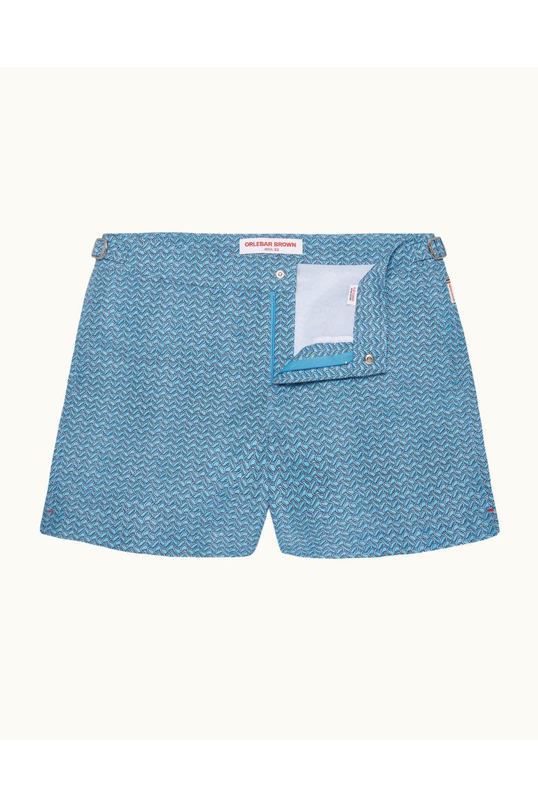 Setter Riptide Tailored-Fit Swim Shorts, Main, color, Aqua Blue