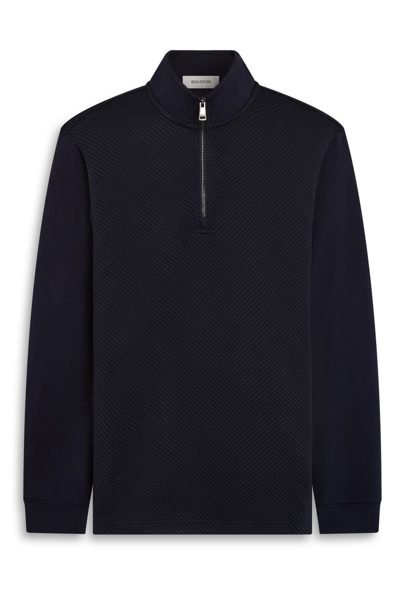 Soft Touch Quarter Zip Sweater, Alternate, color, NAVY
