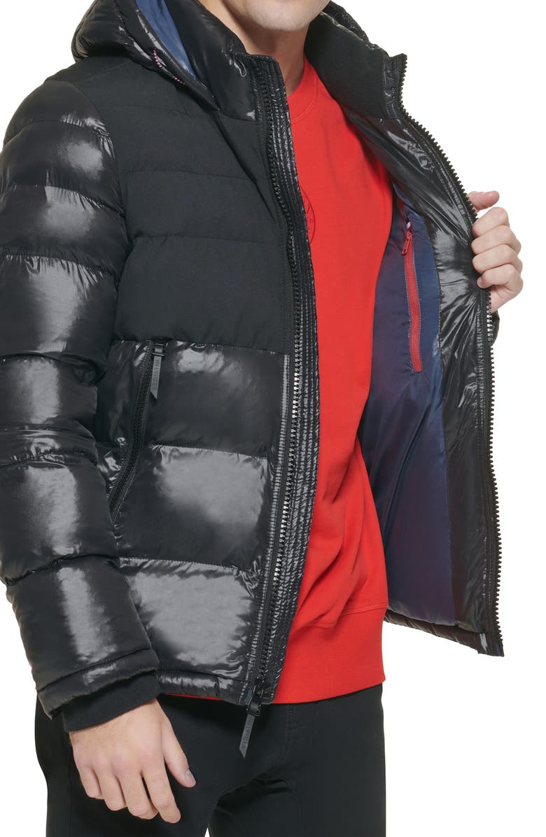 Tommy Hilfiger Heavyweight Hooded Puffer Jacket, Alternate, color,