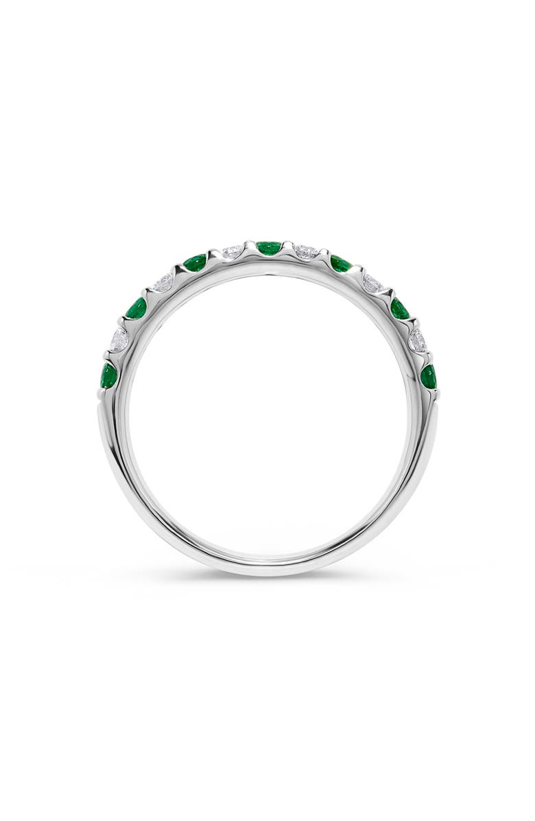 H.J. Namdar Diamond & Stone Stacking Ring - 0.49ct., Alternate, color, White Gold