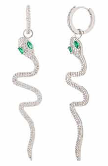 EYE CANDY LOS ANGELES Sybill Snake Drop Earrings
