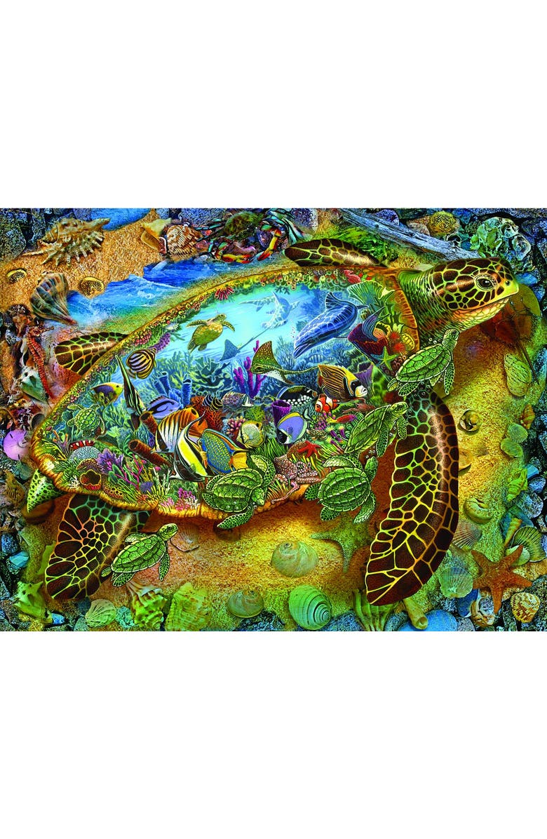 Sunsout Sea Turtle World 1000 piece Jigsaw Puzzle for Adults, Alternate, color, Multicolor