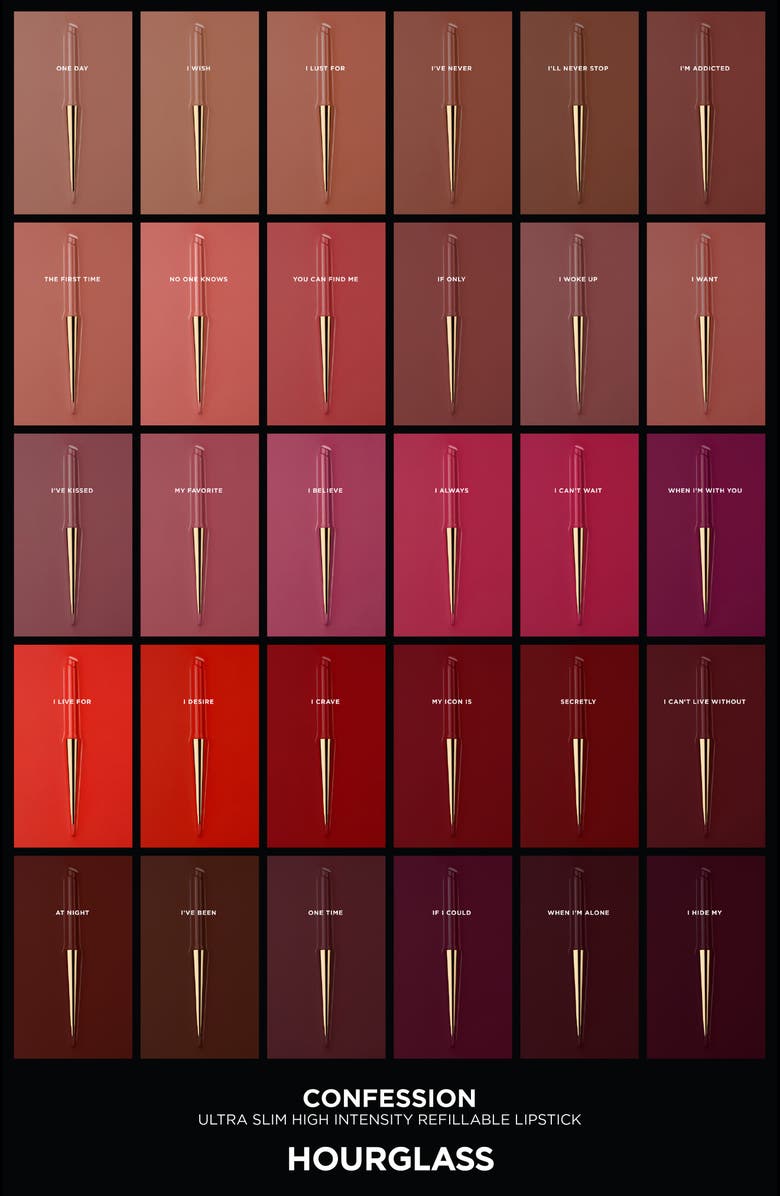 HOURGLASS Confession Ultra Slim High Intensity Refillable Lipstick, Alternate, color, When I Was