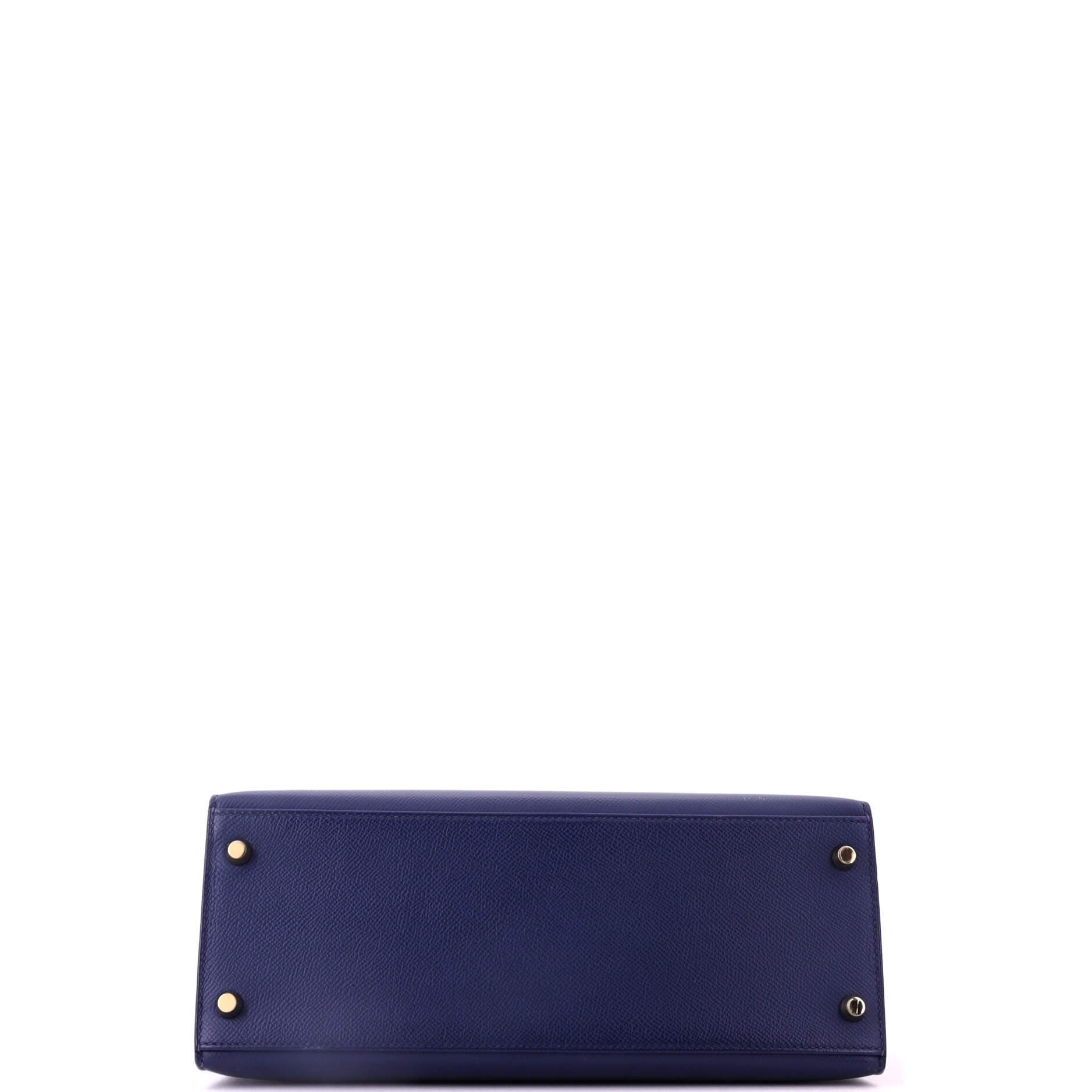 Kelly Handbag Blue Epsom with Gold Hardware 28, Alternate, color, Bleu Saphir