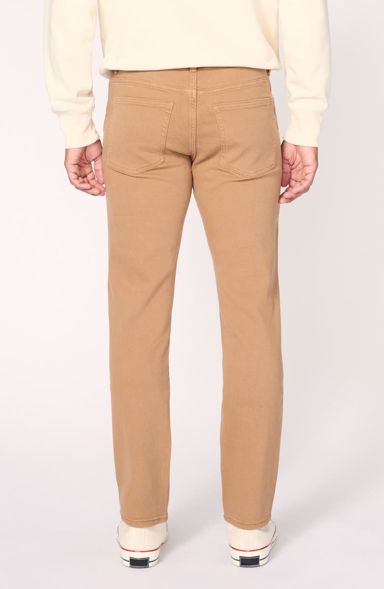 WARP+WEFT ORD Straight Leg Twill Pants, Alternate, color, Tobacco Brown