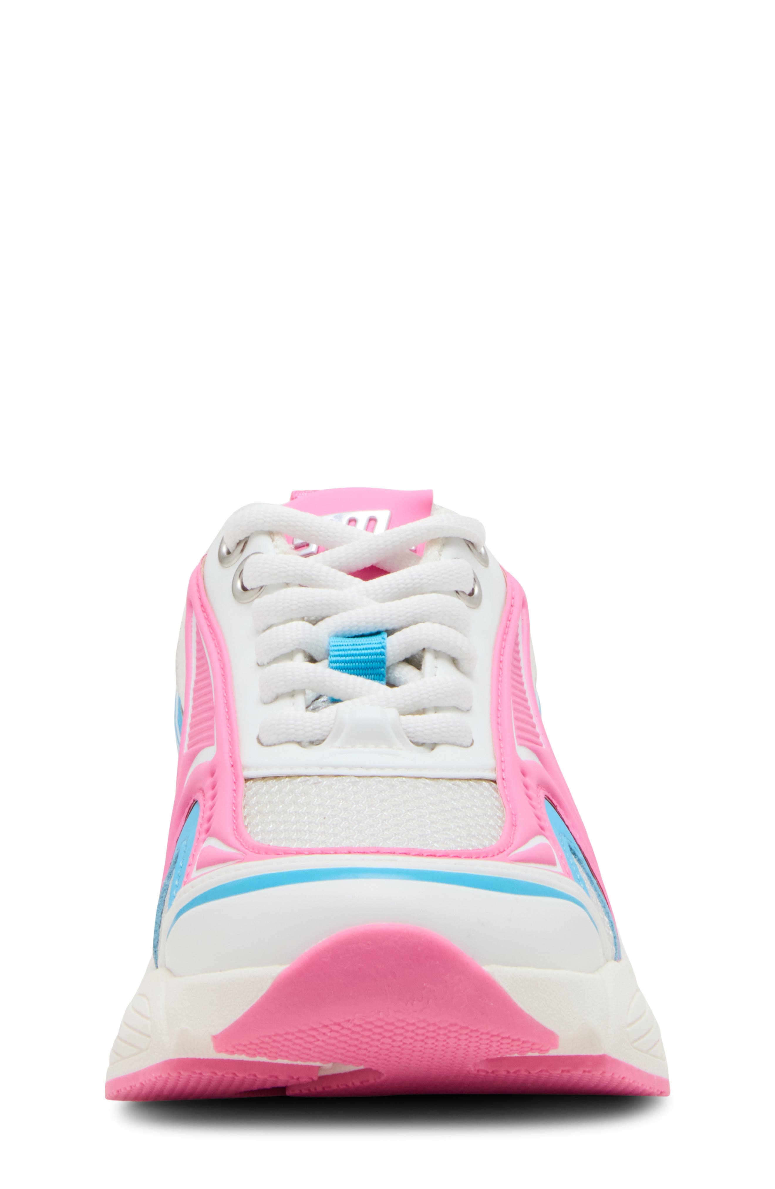 Steve Madden Kids' Jsped Sneaker, Alternate, color, Pink/ Blue
