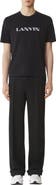 Lanvin Embroidered Cotton T-Shirt