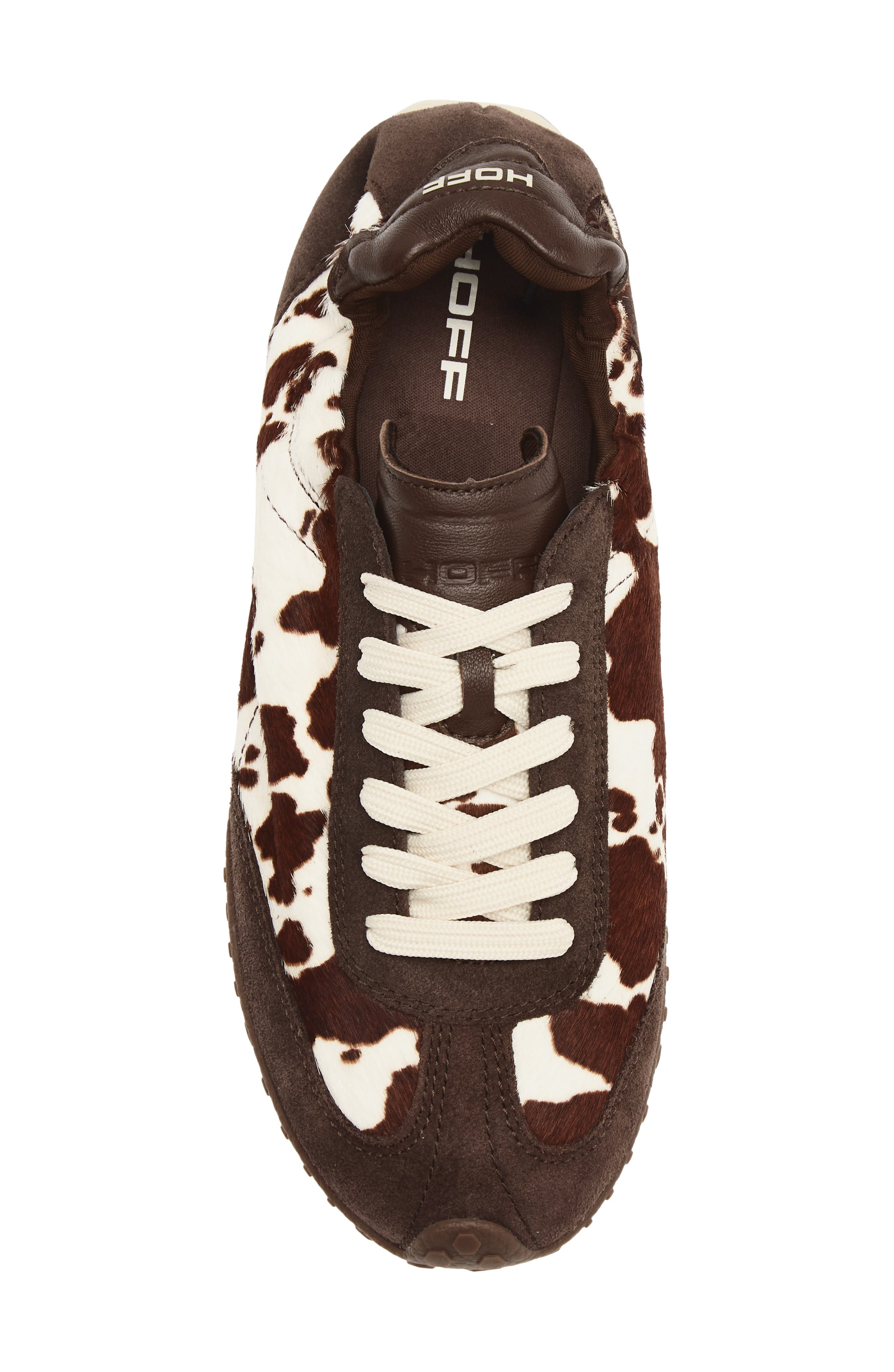 Bridge Genuine Calf Hair Sneaker, Alternate, color, ANIMAL PRINT