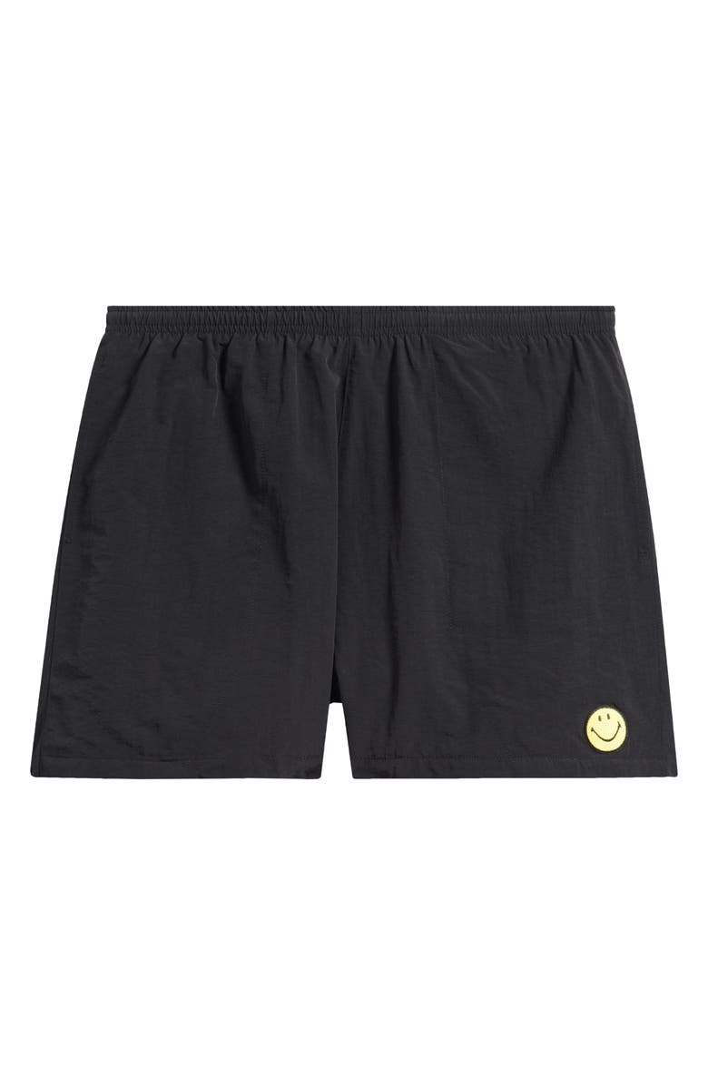MARKET Smiley Classic Tech Shorts, Main, color, Black