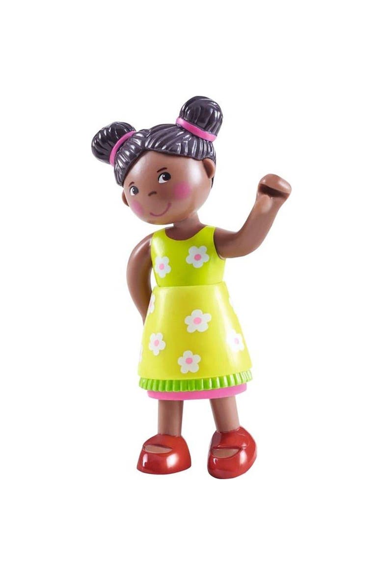 Little Friends Naomi - 3.75" Girl Dollhouse Toy Figure with Pig Tails, Main, color, Multi