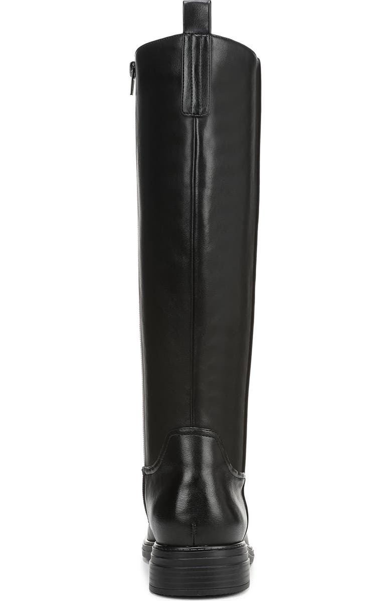 Naturalizer Lennox Knee High Boot, Alternate, color, Black Faux Leather