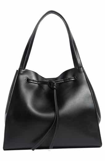 BCBG Drawstring Tulip Tote Bag
