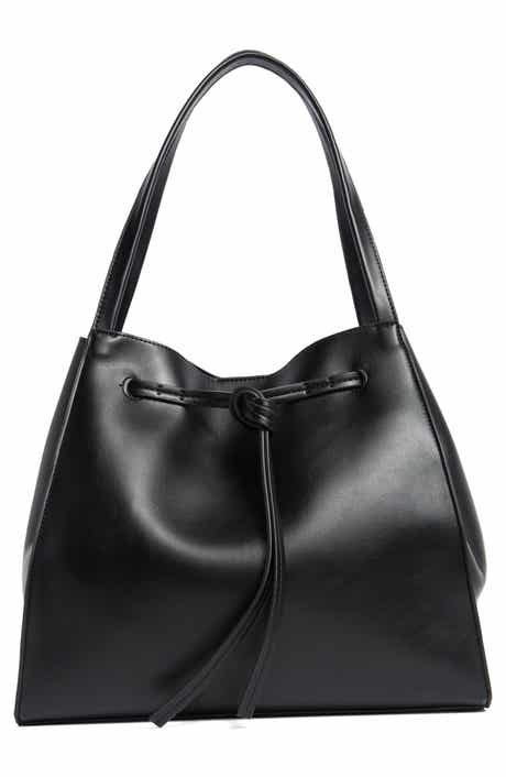 BCBG Drawstring Tulip Tote Bag