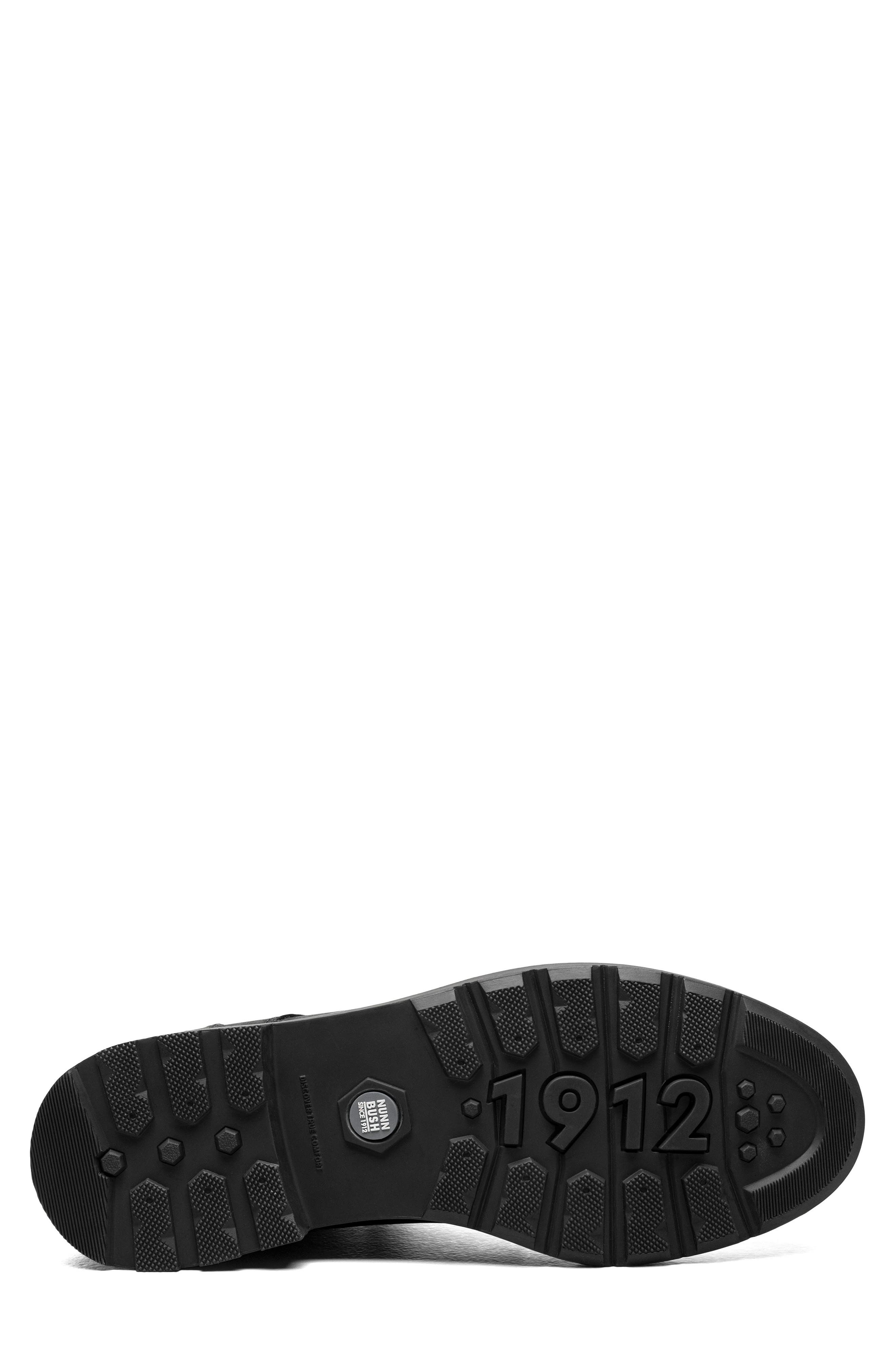 NUNN BUSH 1912 Plain Toe Boot - Wide Width Available, Alternate, color, Black
