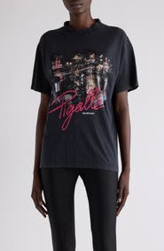 【BALENCIAGA】'Pigalle' スモールフィット Tシャツ Balenciaga Pigalle Small Fit T-Shirt – Antidote Fashion and