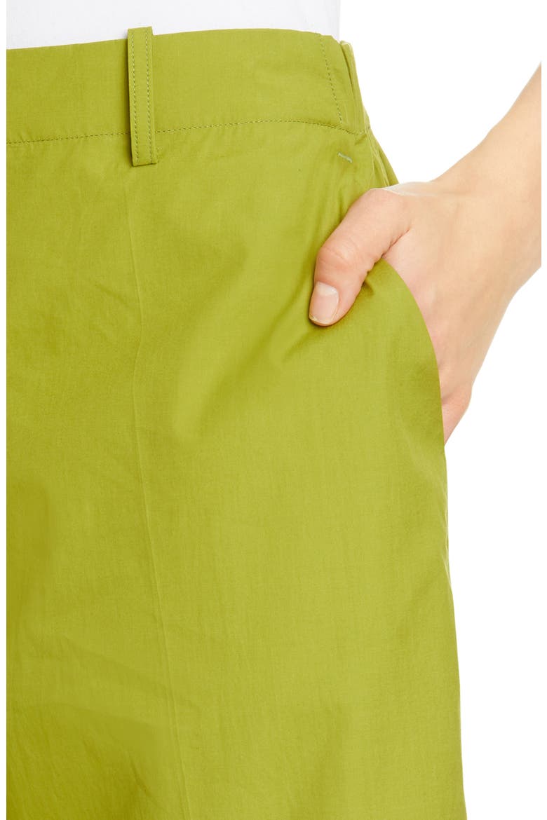 Poplin Pull-On Pants, Alternate, color, GRASS