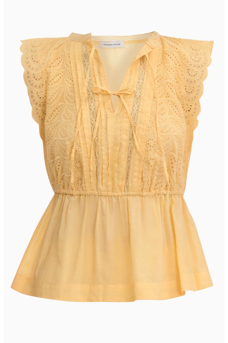 Sabine Top, Alternate, color, Daisy Yellow
