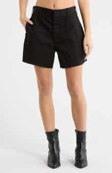 Re/Done Cut Off Cotton Shorts