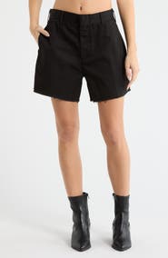 Re/Done Cut Off Cotton Shorts