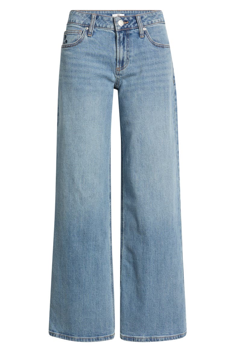 Low Rise Baggy Wide Leg Jeans, Alternate, color, KINNEY WASH