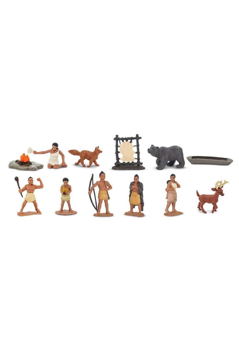 Powhatan Indians Toy, Alternate, color, No Color