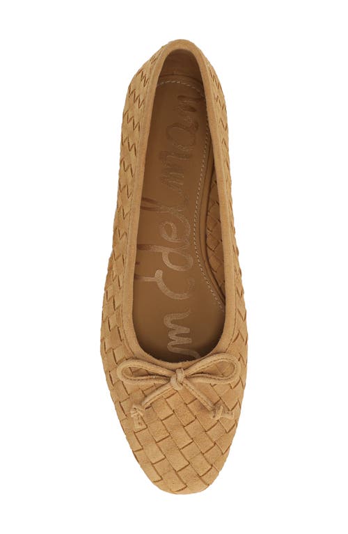 Sam Edelman Ruthie Woven Ballet Flat In Brown