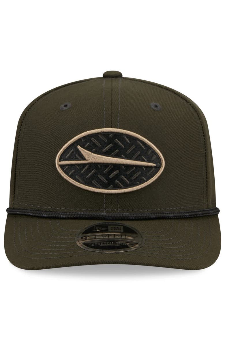 New Era Men's New Era  Gotham Green New York Jets 2025 Rivalries Collection Sideline 9SEVENTY Adjustable Hat, Alternate, color, Dark Green