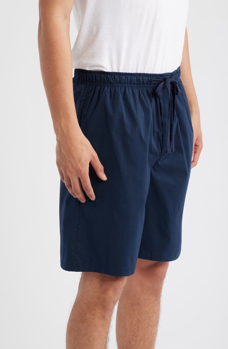 Nordstrom Poplin Shorts, Alternate, color, Navy Blazer