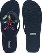 Vilebrequin Men's VBQ Line Flip Flops
