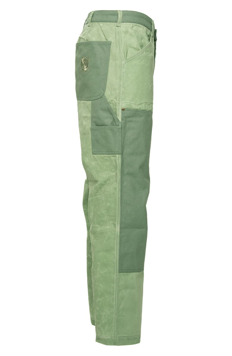Round Two Double Knee Wax Cotton Carpenter Pants, Alternate, color,