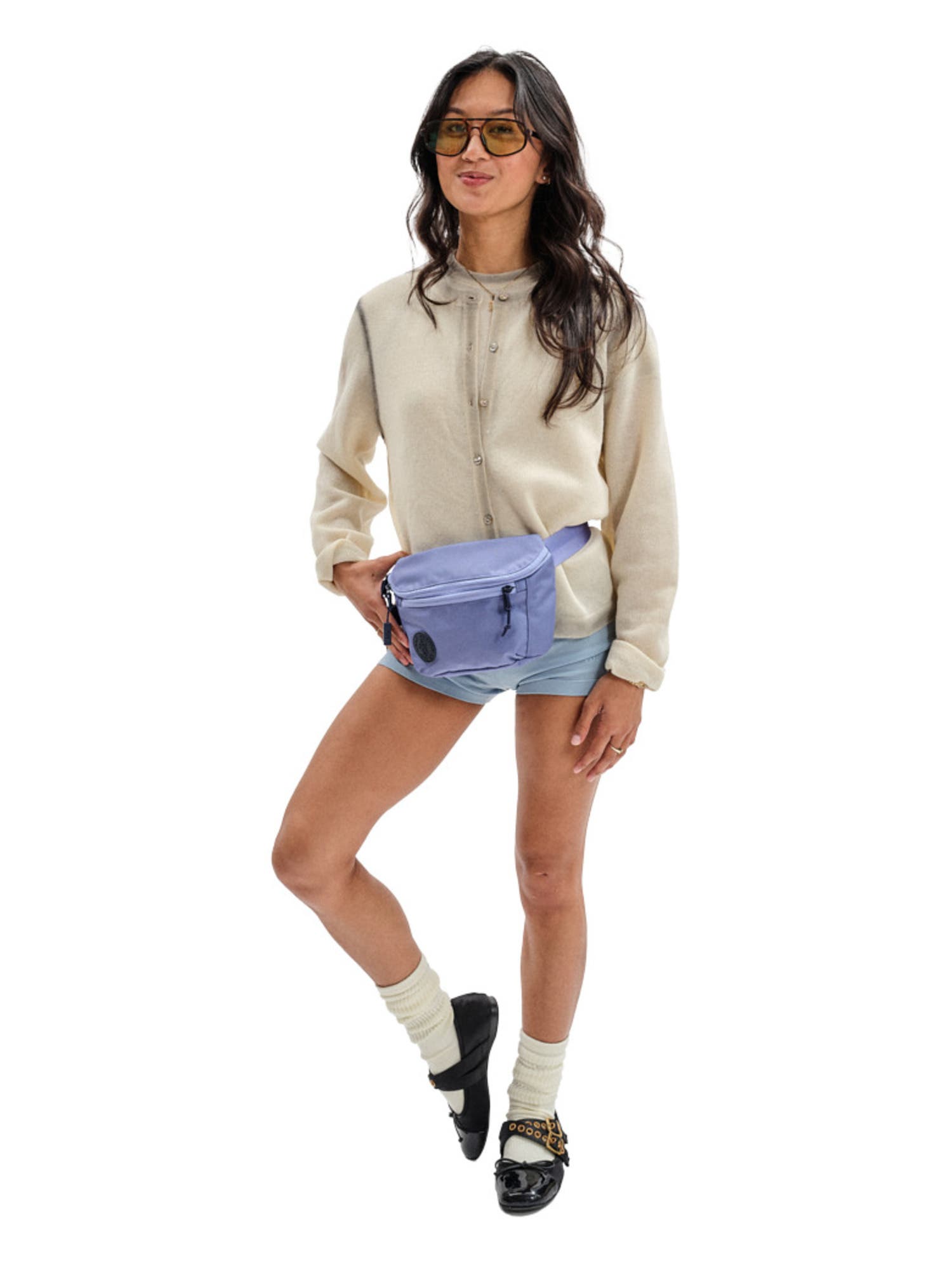 Baboon to the Moon Fannypack 3L, Alternate, color, Mystic Violet