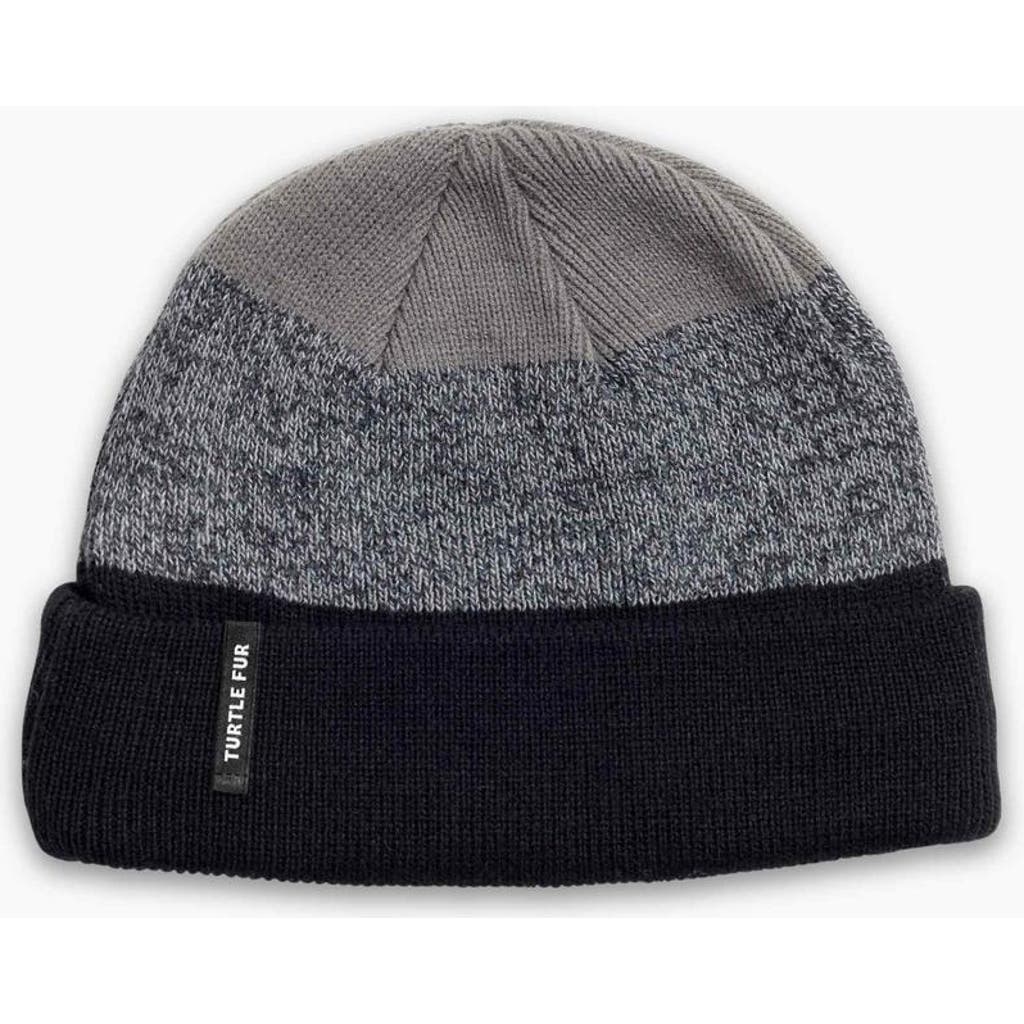 Turtle Fur André Wool Watch Cap In Gray