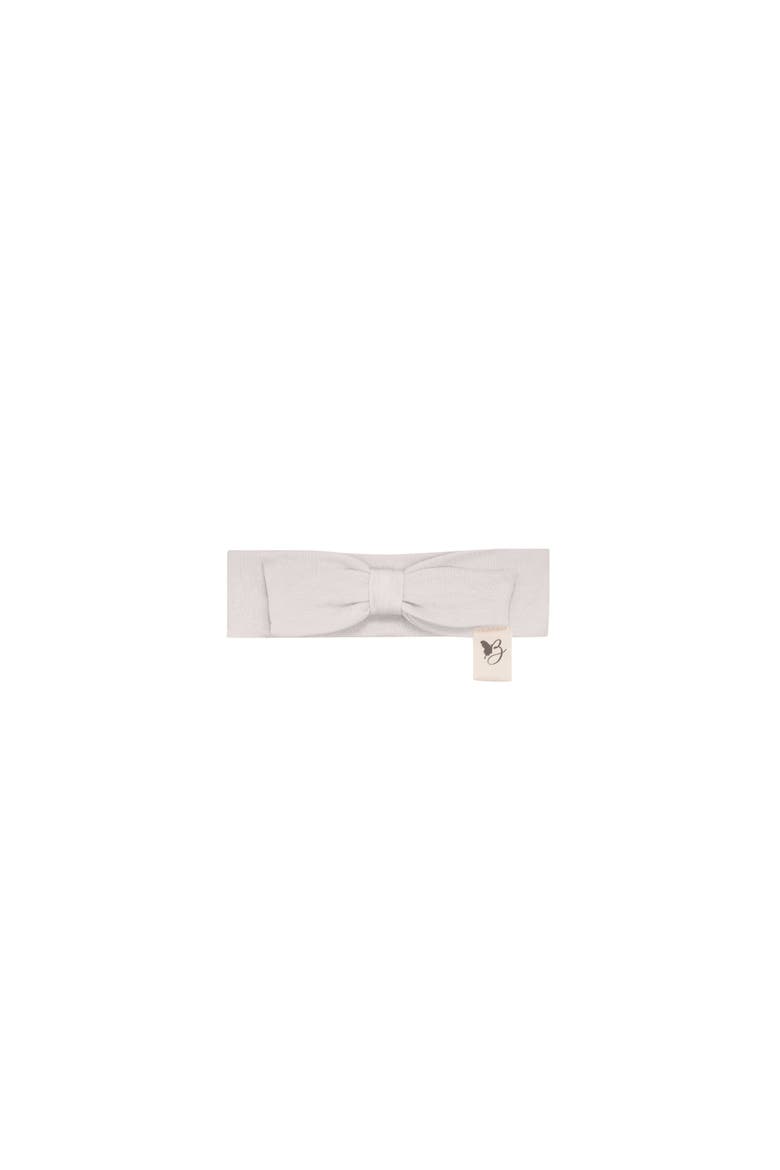 Baby Bow Tie Headband, Main, color, Dark Almond