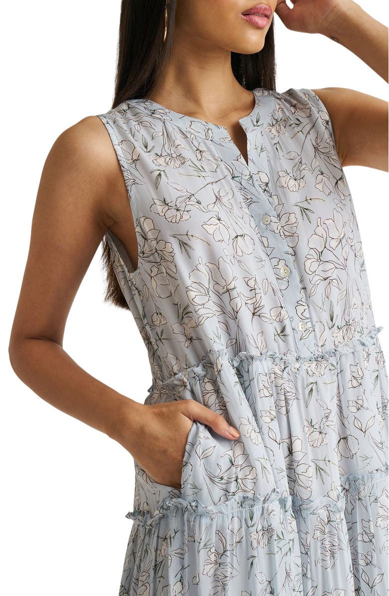 Reistor Perfect Resort Maxi Dress, Alternate, color, Peony Blues