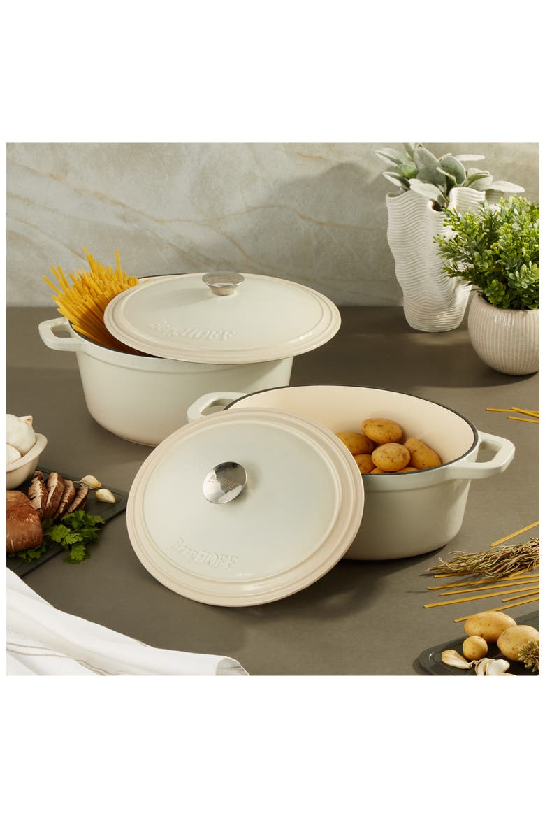 Neo 4-Piece Cast Iron Dutch Oven Cookware Set, Alternate, color, MERINGUE
