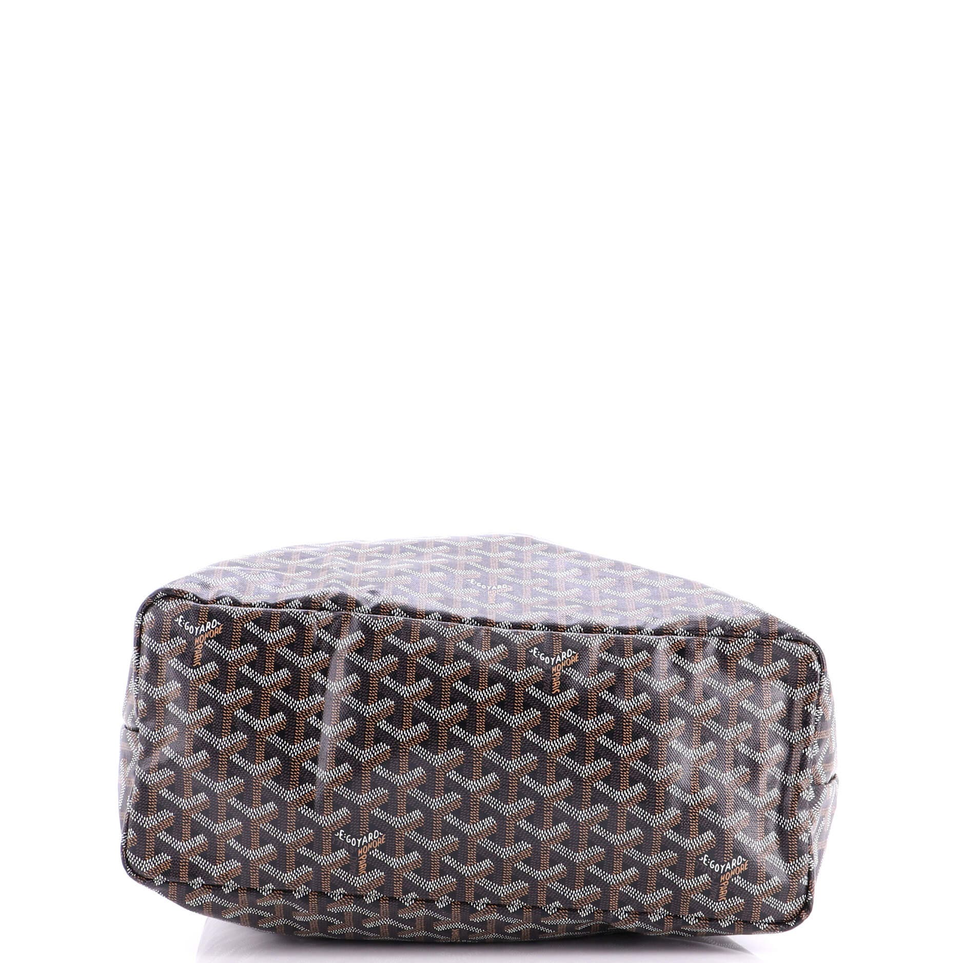 Pre-Owned Goyard Saint Louis Tote Coated Canvas PM, Alternate, color, Black