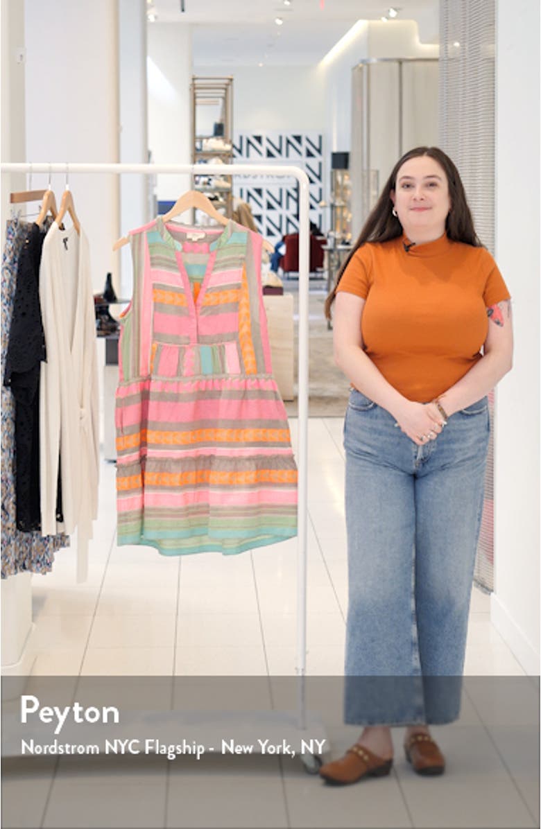 Babydoll Cover-Up Minidress, sales video thumbnail