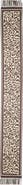 Valentino Garavani Leopard Print Twill Fringe Scarf
