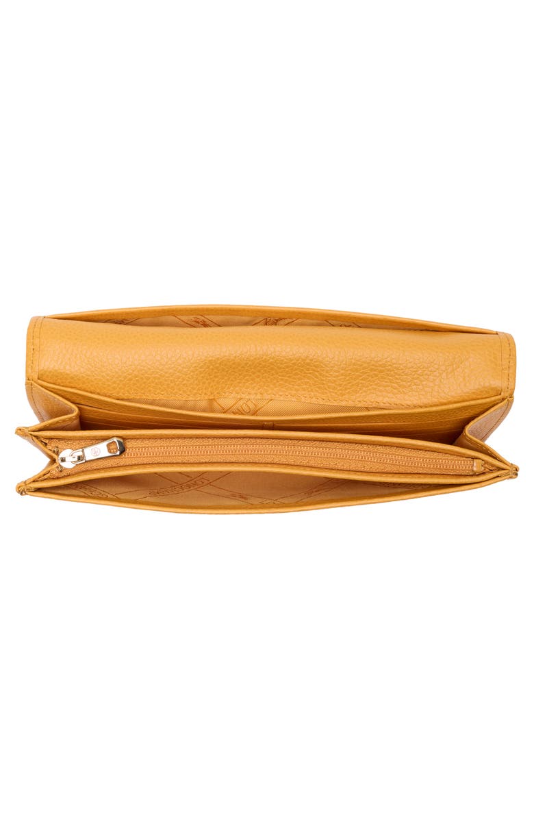 Longchamp Long Continental Snap Wallet, Alternate, color, Apricot
