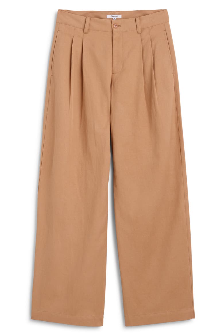 The Everyday Drapey Twill Trouser, Alternate, color, DESERT CAMEL