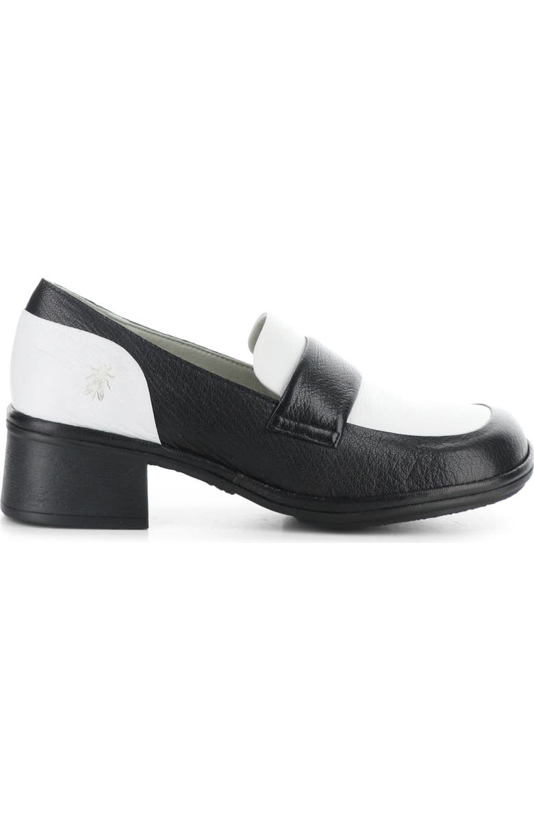 Fly London Elam Block Heel Loafer, Alternate, color,