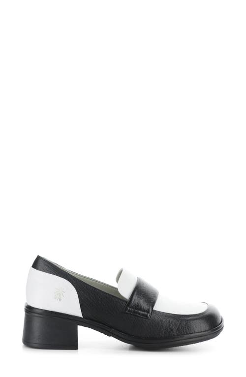 Fly London Elam Block Heel Loafer