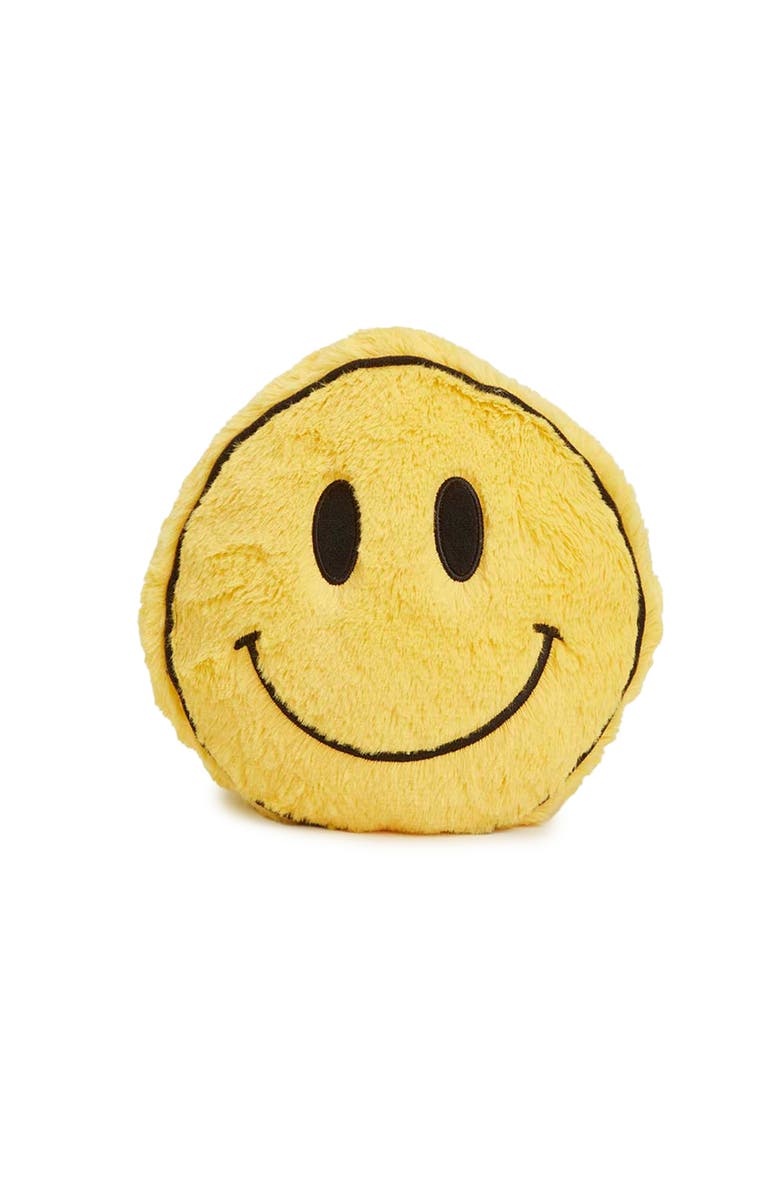 Warmies Smiley Face Plush Toy, Alternate, color, Light Yellow