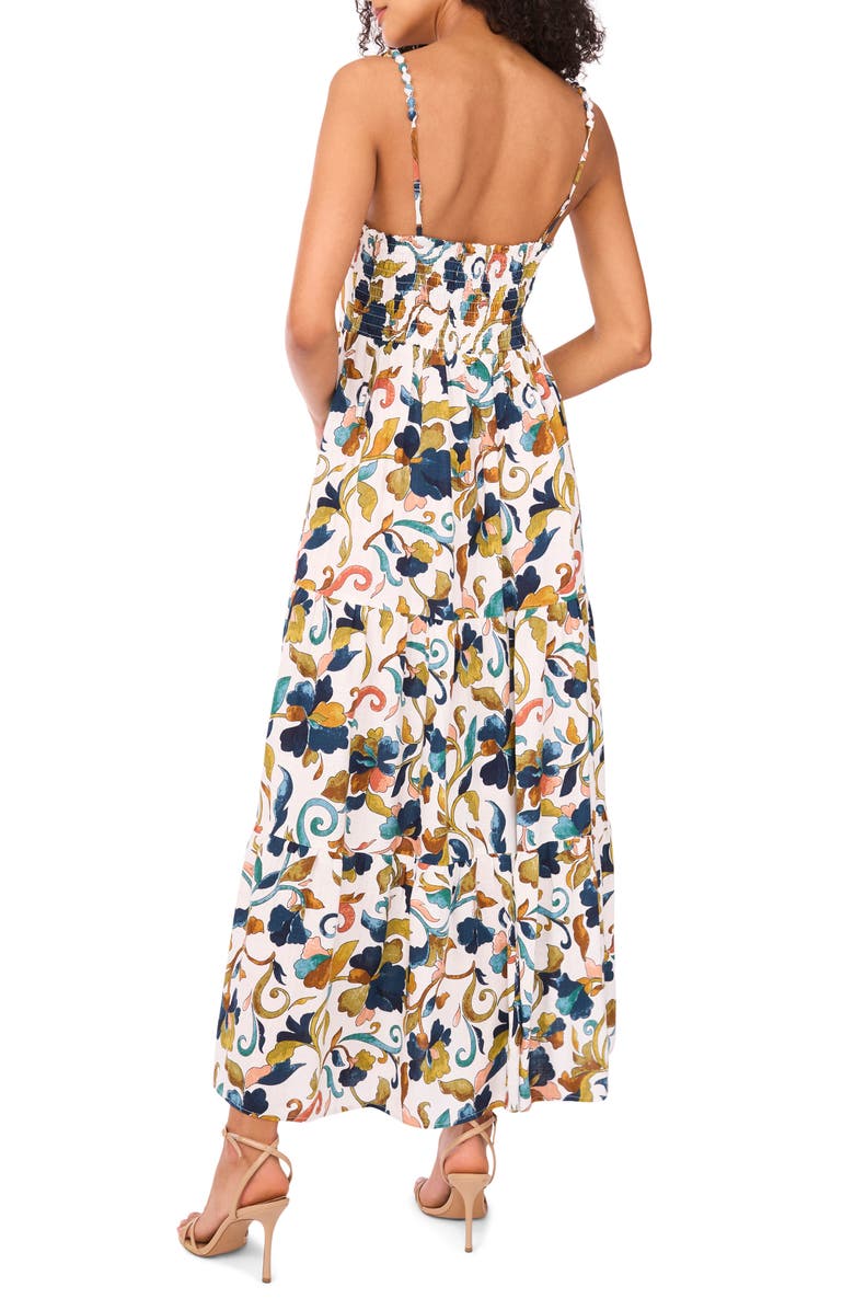 Halogen<sup>®</sup> Tiered Maxi Dress, Alternate, color, New Ivory