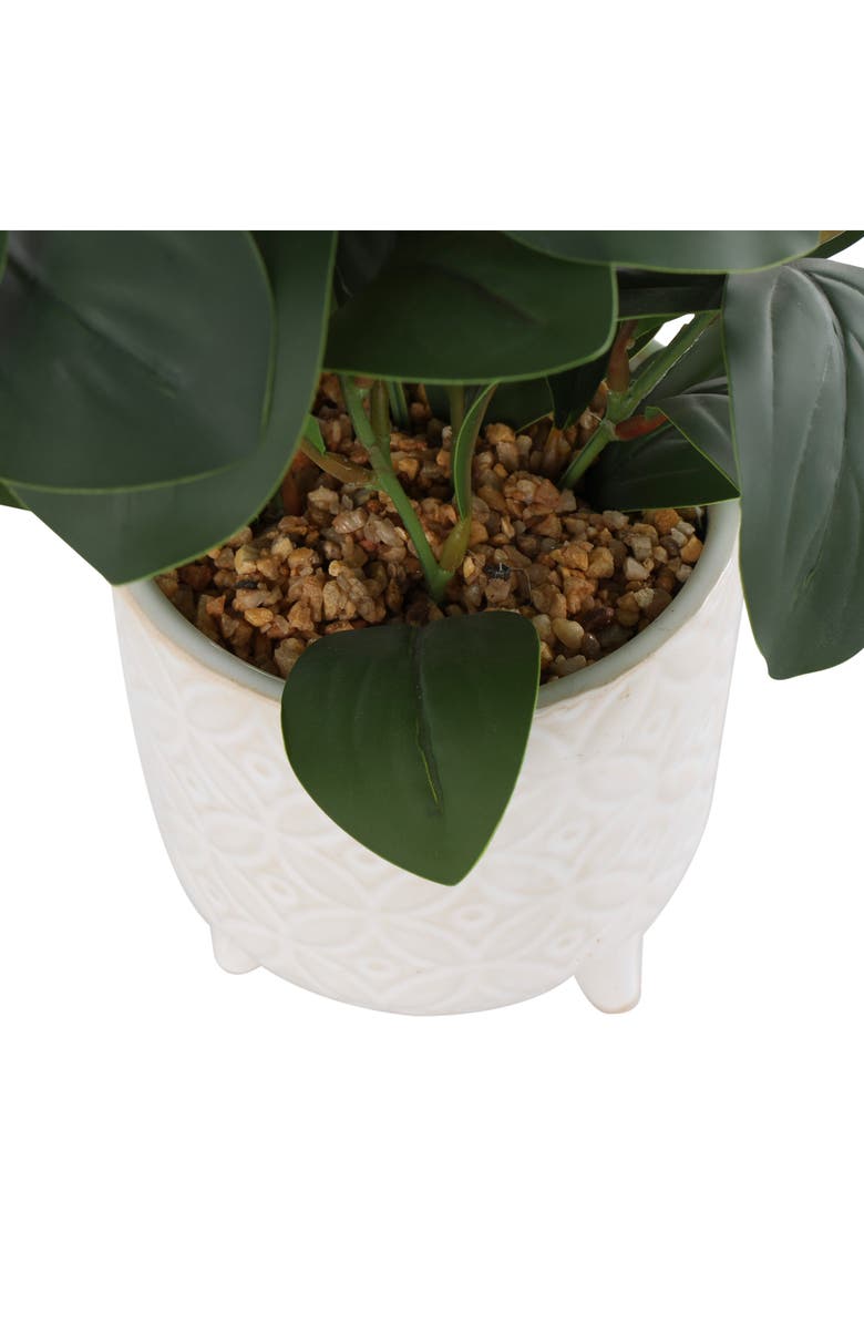 GINGER BIRCH STUDIO Green Faux Foliage Artificial Potted Plant, Alternate, color,