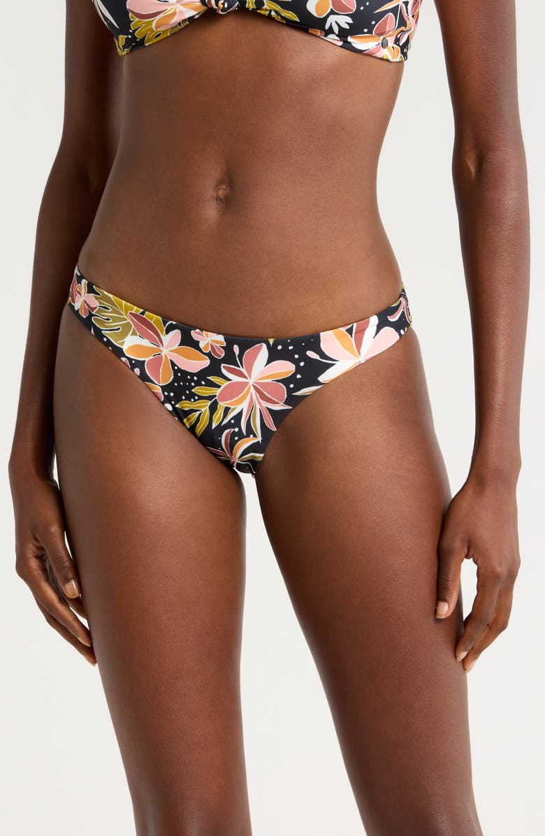 Volcom Fronds Forever Bikini Bottoms, Main, color, 