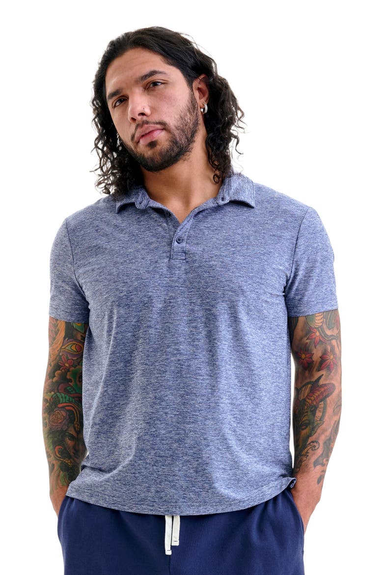 Adult Flexknit Polo, Alternate, color, Sunwashed Navy