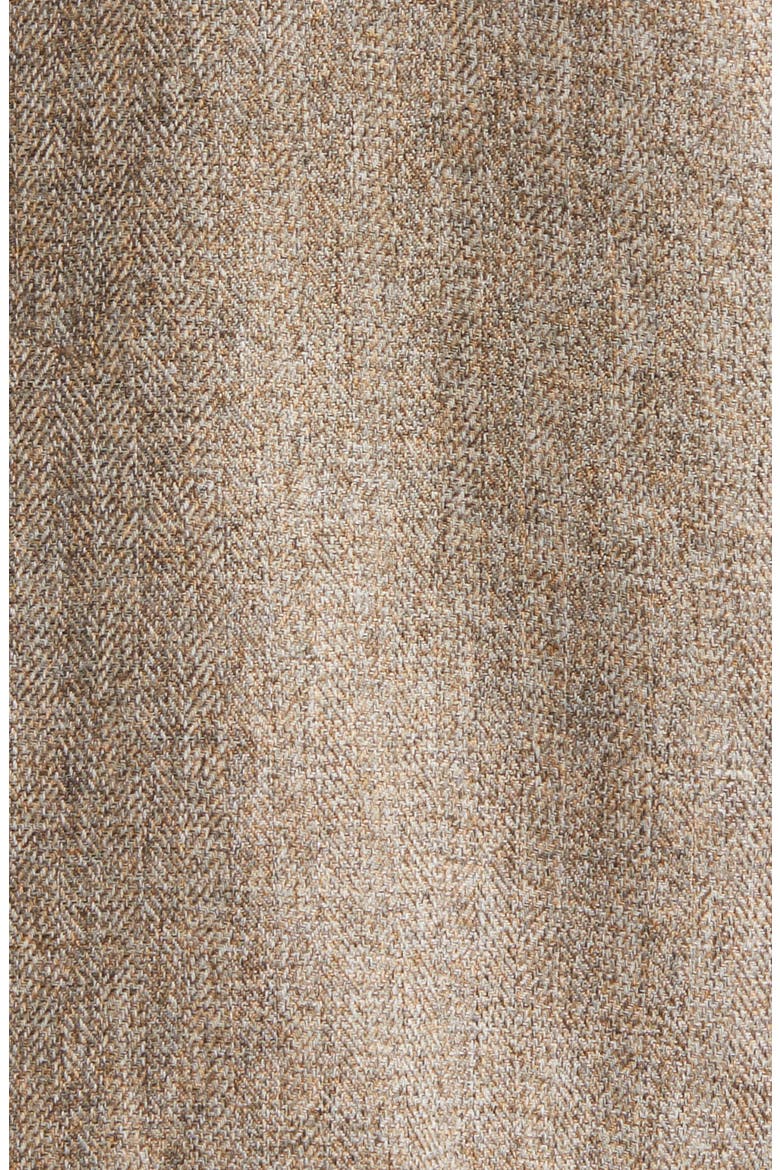 Herringbone Oversize Blazer, Alternate, color, TAN TIMBER HEATHER